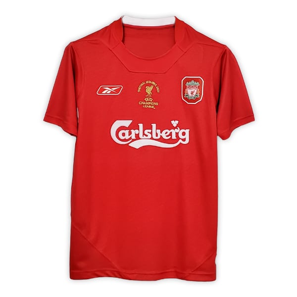 Camisa Retrô Liverpool 2005 Home