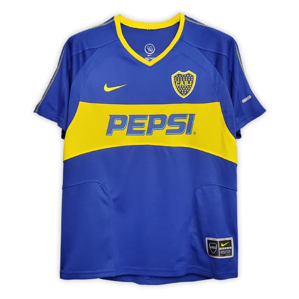 Camisa Retrô Boca Juniors 03/04 Home