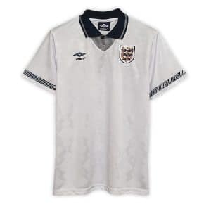 Camisa Retrô Inglaterra 1990 Home