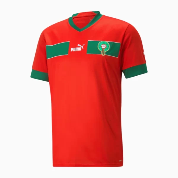 Camisa Oficial Marrocos 2022 Home Torcedor
